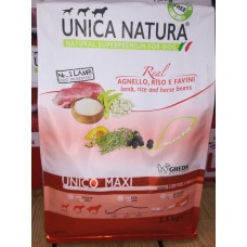 Unica Natura Maxi Agnello 12 kg